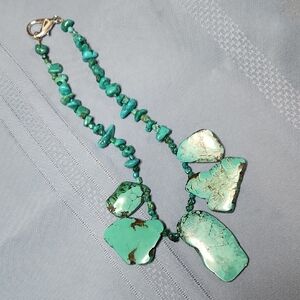 Turquoise Stone Necklace